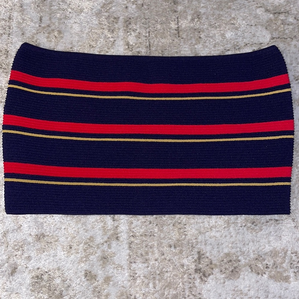 Striped tube top